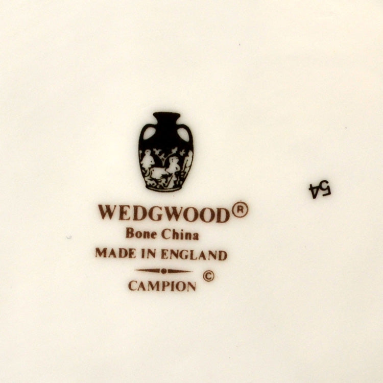 Wedgwood China Campion Teacup and Saucer