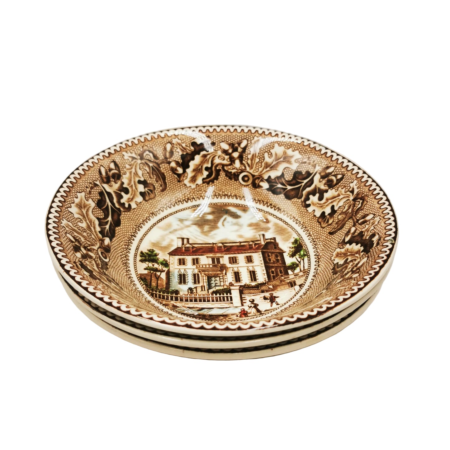 Johnson Bros China Historic America The Hancock House Cereal Bowl