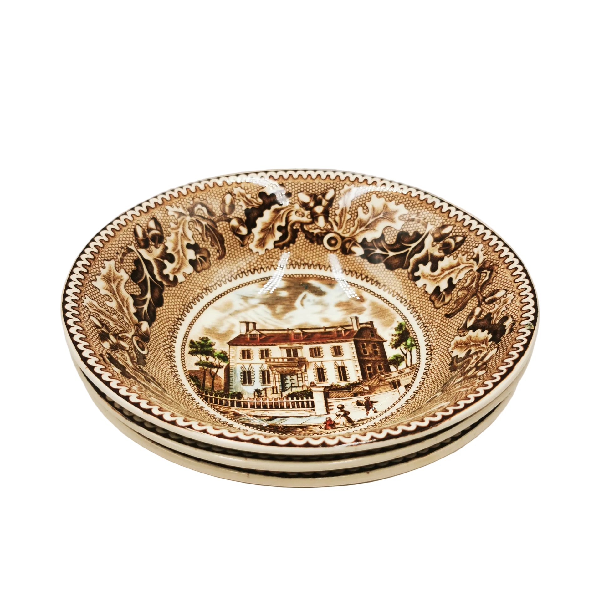 Johnson Bros China Historic America The Hancock House Cereal Bowl