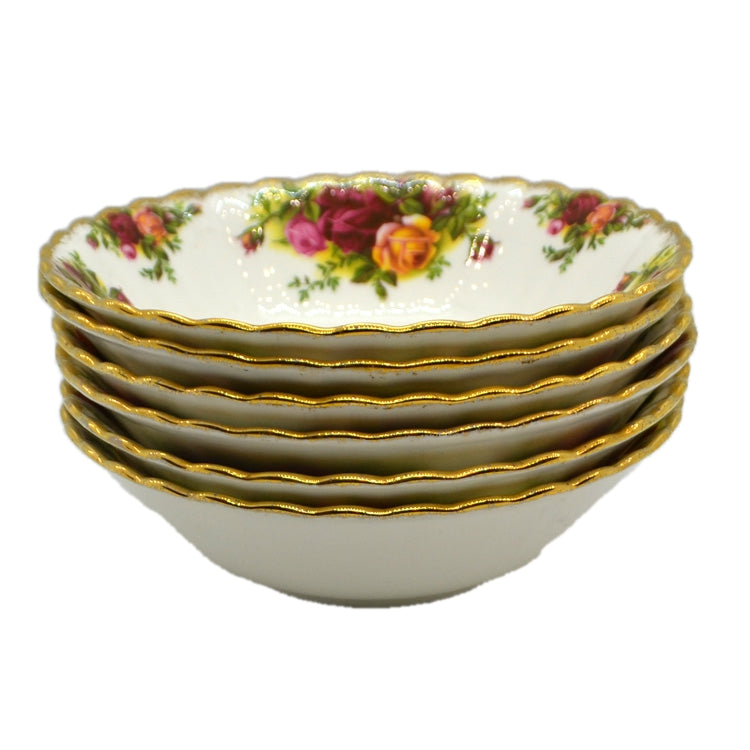 Royal Albert fashion Val D’Or Covered Serving Bowl. 11.5 inches wide. Produced in England 1962 to 2010.