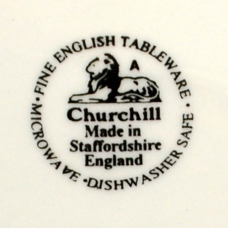 Churchill China Briar Rose 10-inch Dinner Plate