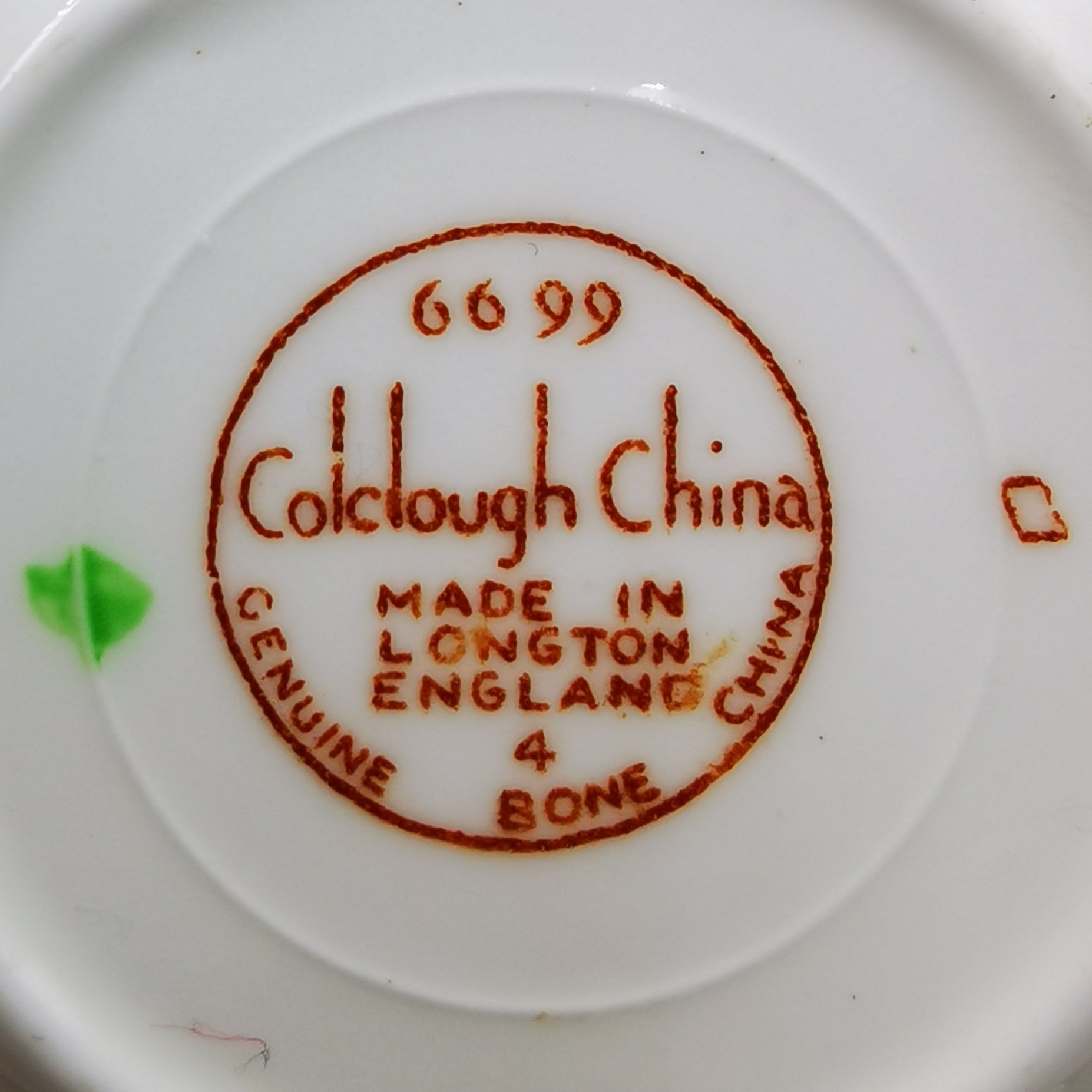 Colclough Imari China pattern 6699 Teacup, Saucer & Side Plate