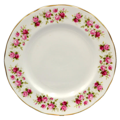 Colclough Doulton China Cascade Roses Dessert Plate