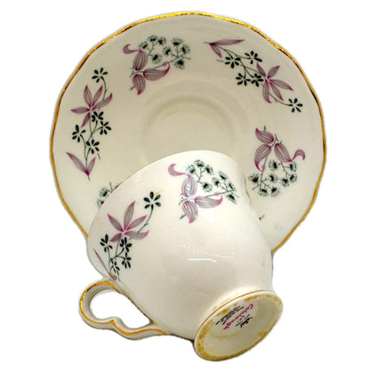 Colclough Adam China C shape Teacup and saucer