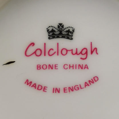 Colclough Ridgway China Royale Teacup Saucer and Side Plate Trio