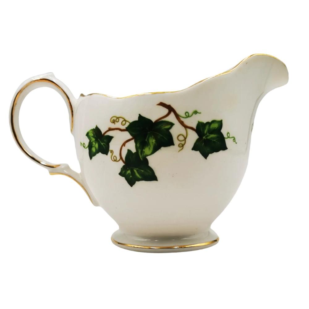 Colclough Ivy Leaf China Milk Jug Half Pint Scallop Rim 1955-1964