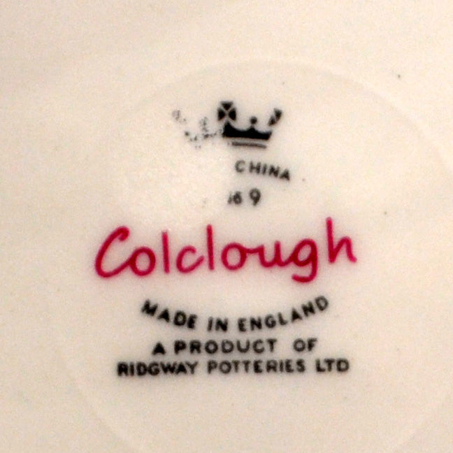 Colclough Ridgway Stardust china square side plate 6.25-inch