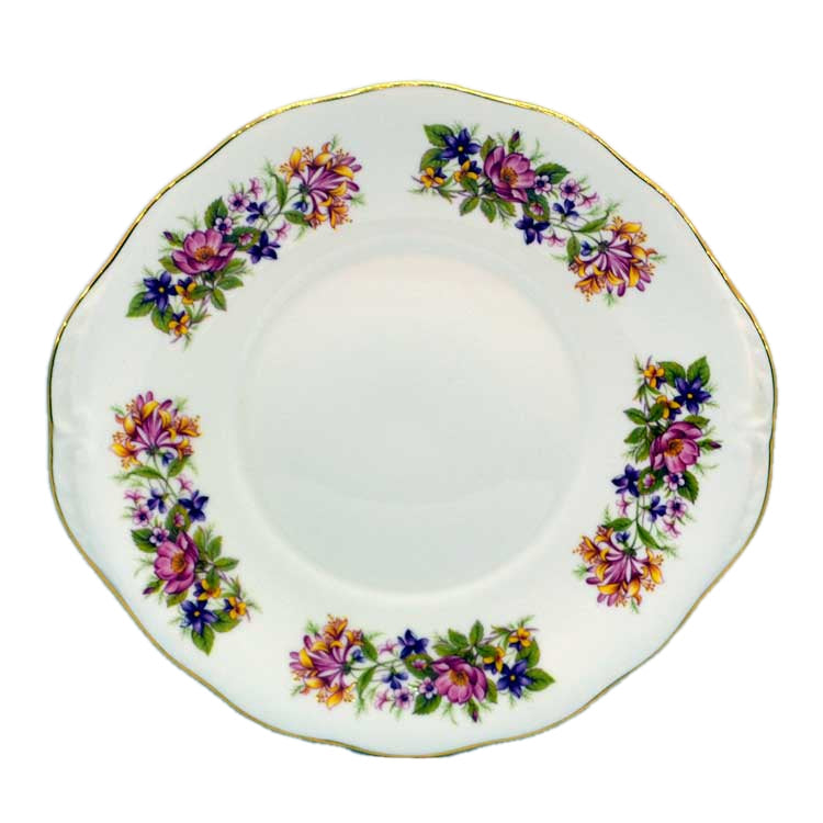 Colclough China Wayside Cake Plate 1955-1966