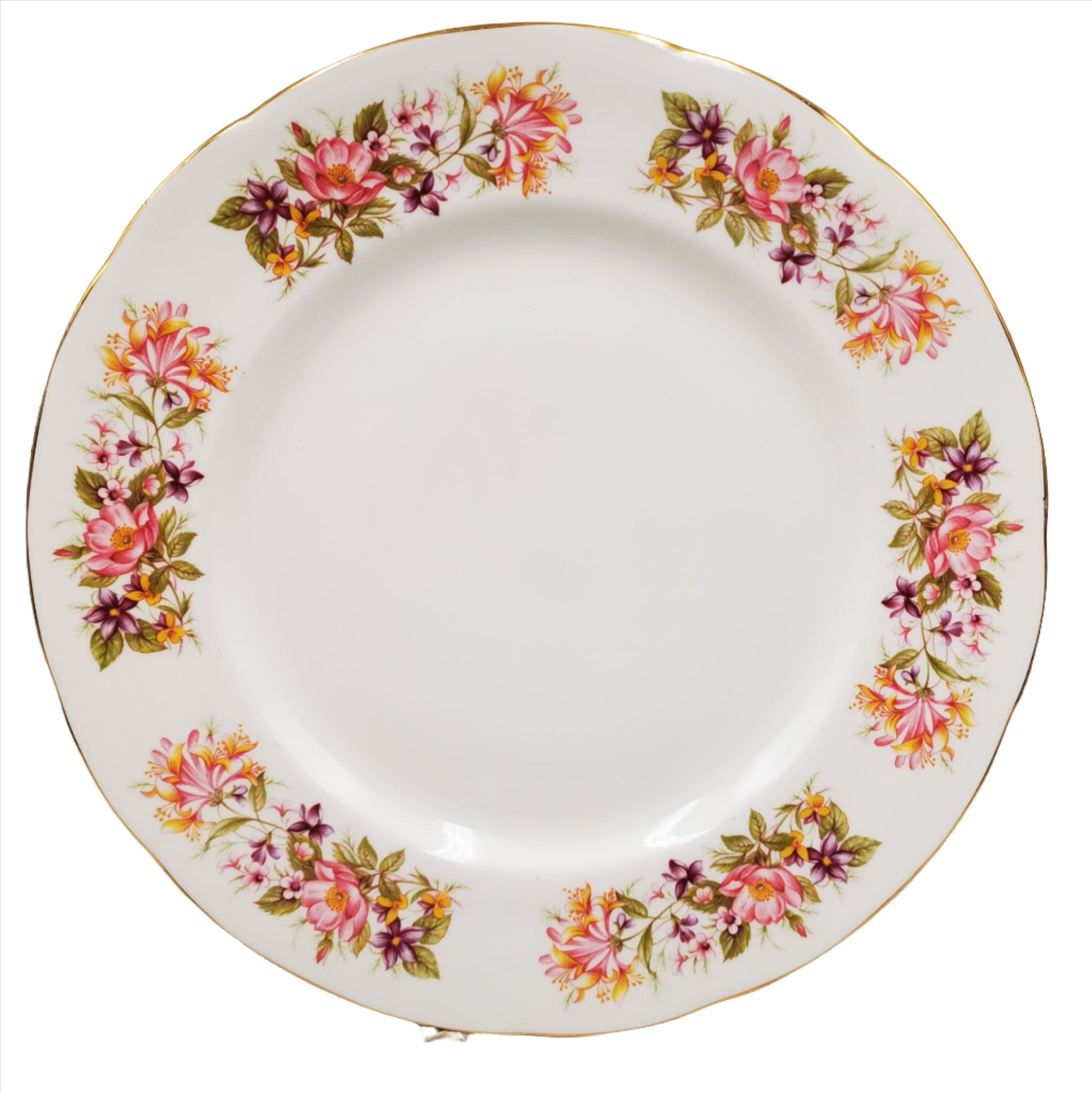 Colclough Wayside China Dinner Plate 10.5-inch pattern No 8581