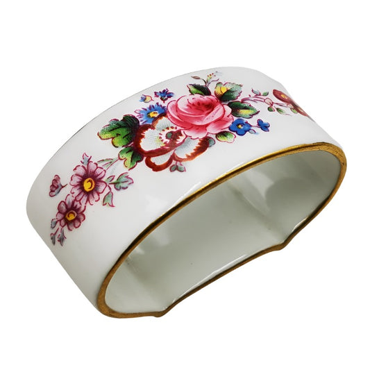 Royal Crown Derby China Posies Napkin Ring