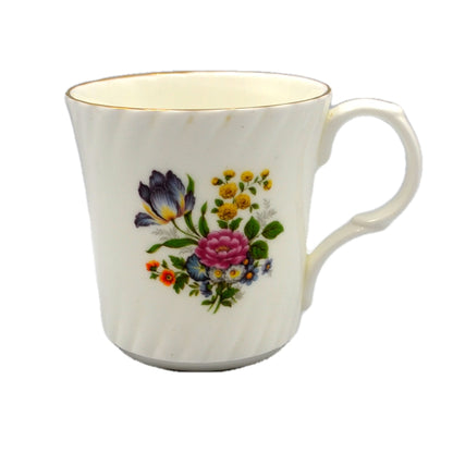 Crown Trent Floral Fine Bone China Mug