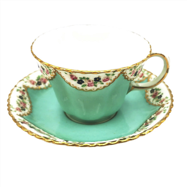 antique delphine china teacup