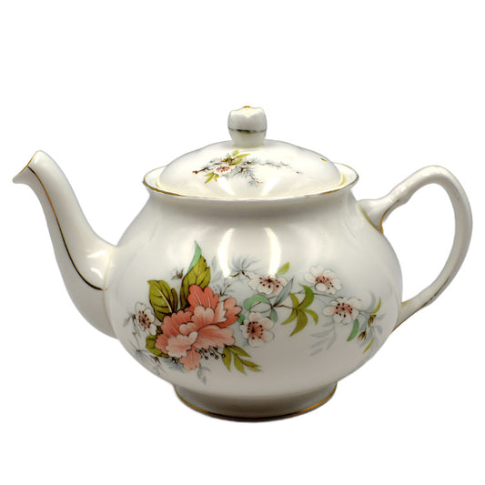 duchess floral china teapot