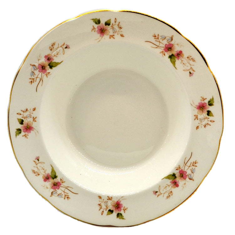 Vintage Duchess Glen 316 English fine bone china Rimmed Soup Bowl