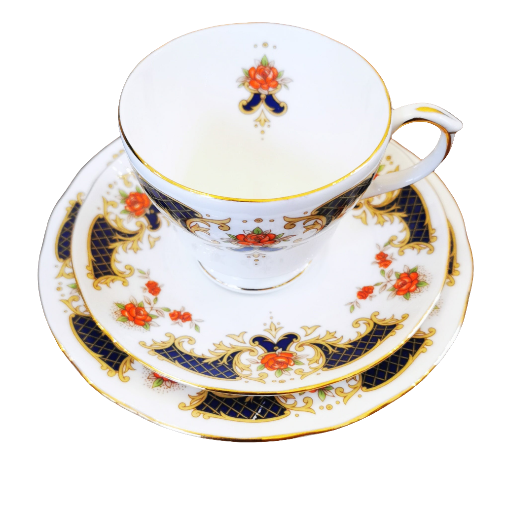 Duchess Bone China 560 Westminster Teacup, Saucer and Side Plate Trio