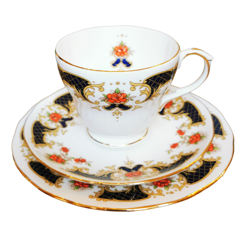 Duchess Bone China 560 Westminster Teacup, Saucer and Side Plate Trio