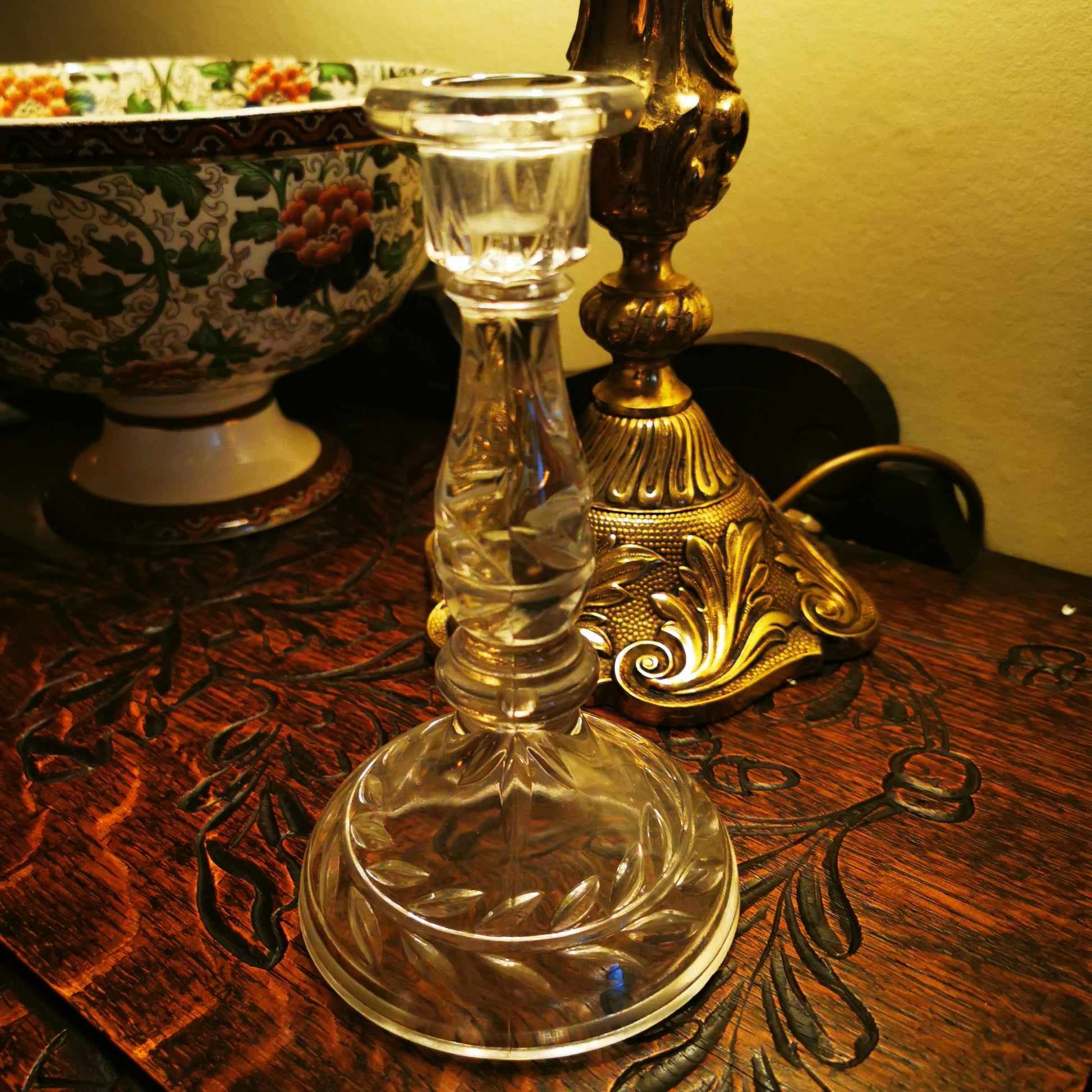 english-pressed-glass-candlesticks