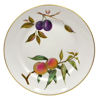 vintage evesham royal worcester dinner plates