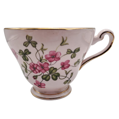 Tuscan Teacup and Saucer Plate by R H & S L Plant China c1950