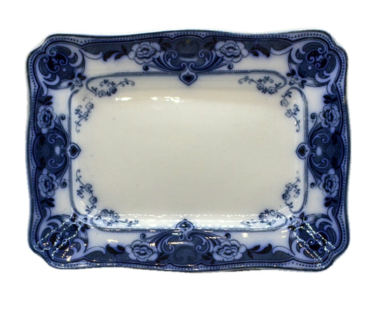 Antique Ford & Sons Devon Blue and White China Serving Platter
