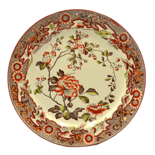 Antique George Jones & Sons Kio Pattern China English Dinner Plate