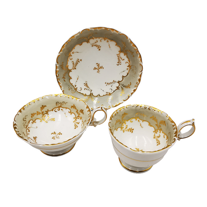 Antique Rockingham China Georgian Trio pattern 3666 c1820-1830