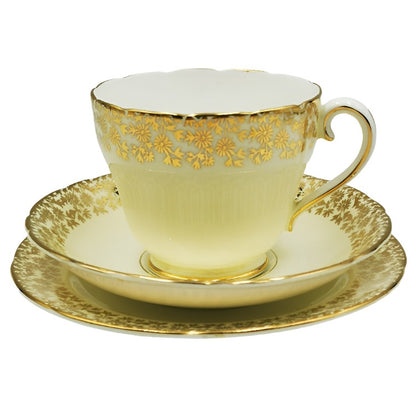 Vintage Adderley China H453 Teacup Saucer and Side Plate