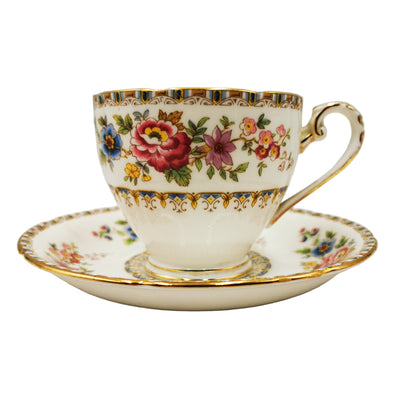 A B Jones Grafton Malvern China Breakfast Cup & Saucer