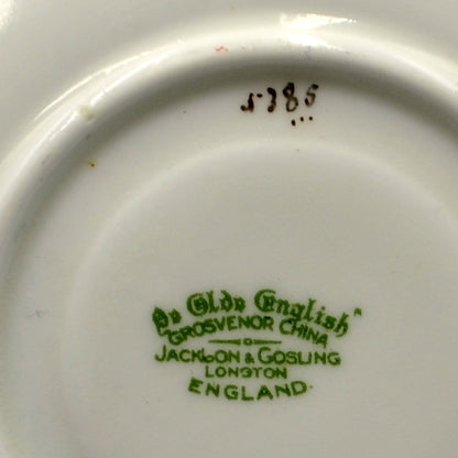 Jackson and Gosling Grosvenor Ye Olde English 5385 China Teacup Trio