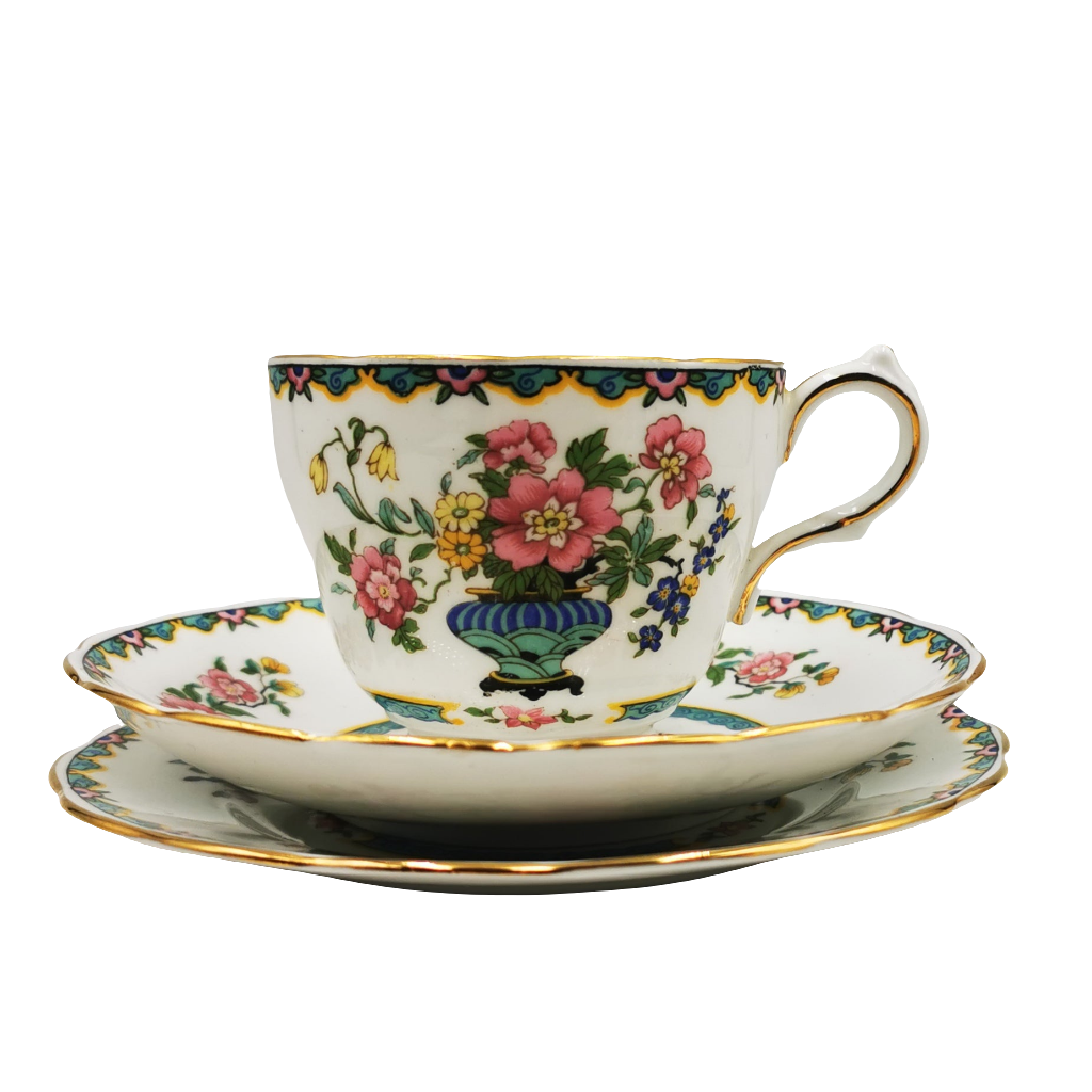 Grosvenor Bone China Wu Ting Teacup Trio