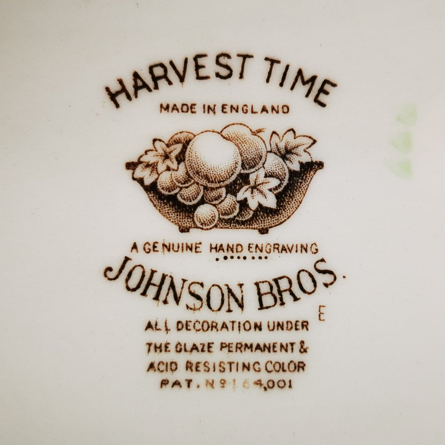 Johnson Bros China Harvest Time Oval Platter