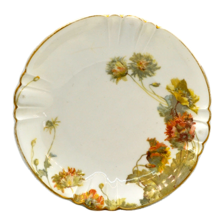 Antique Haviland & Co Limoges Floral China Bowl