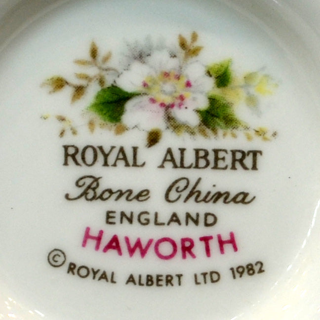 Royal Albert China Haworth Teacup and Saucer