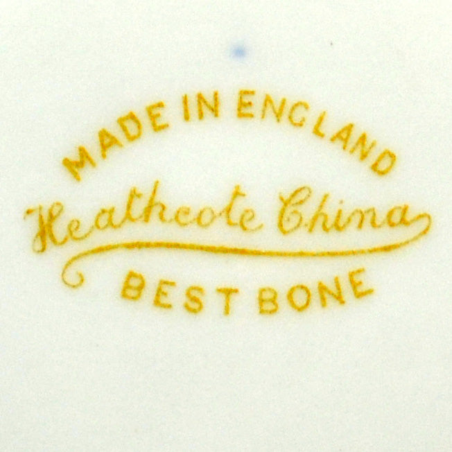 Heathcote Best Bone China Round Bowl Teacup and Saucer