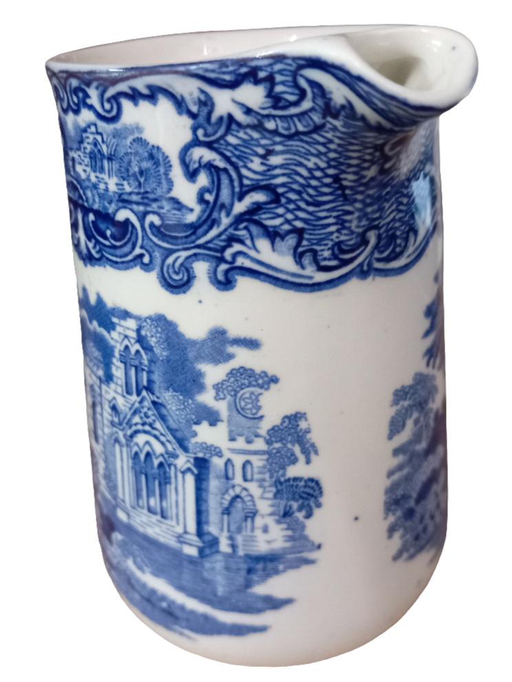 Antique George Jones and Sons Hot Water Jug with Free Lid