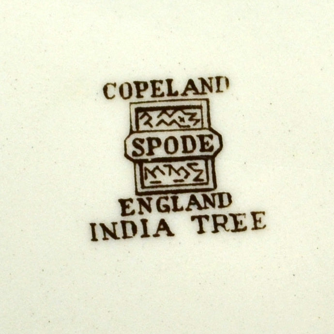 Copeland Spode China India Tree side plate 1958