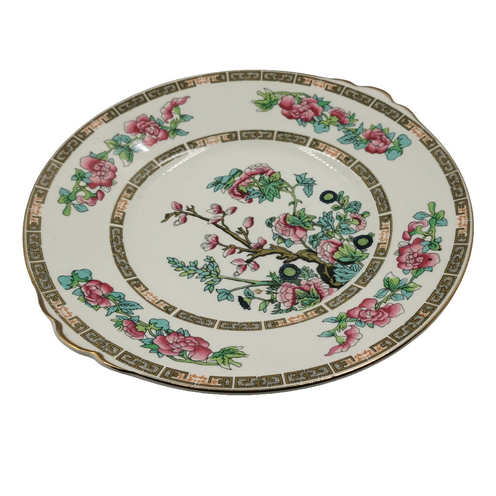 John Maddock & Sons Indian Tree China 8.75-inch Cake Plate