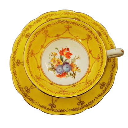 Jackson and Gosling Grosvenor Ye Olde English 5384 China Teacup and Saucer