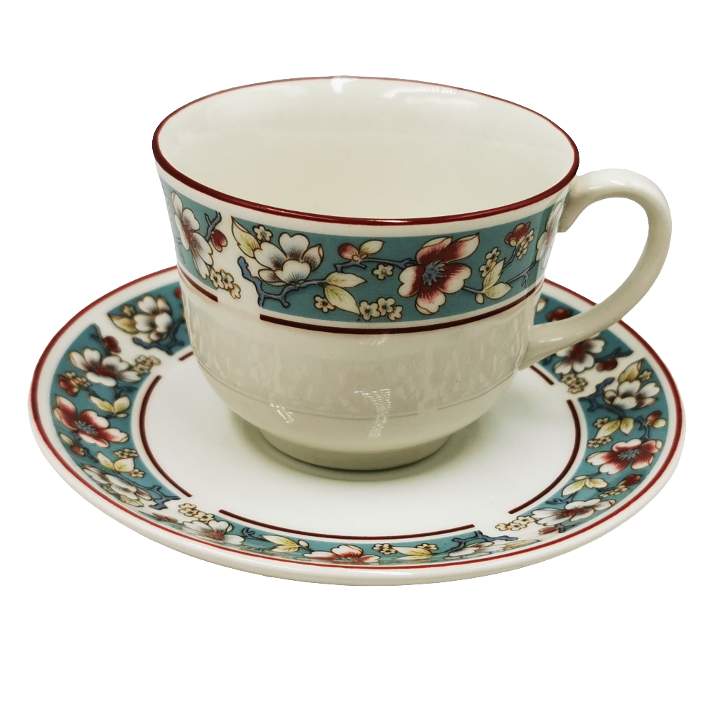 Johnson Brothers China Malvern Teacup and Saucer