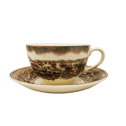 Johnson Bros China Historic America Teacup and Saucer