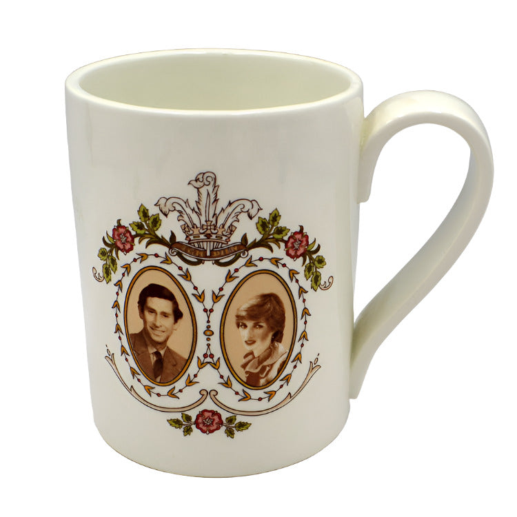 portmeirion pottery 1981 mug charles and diana