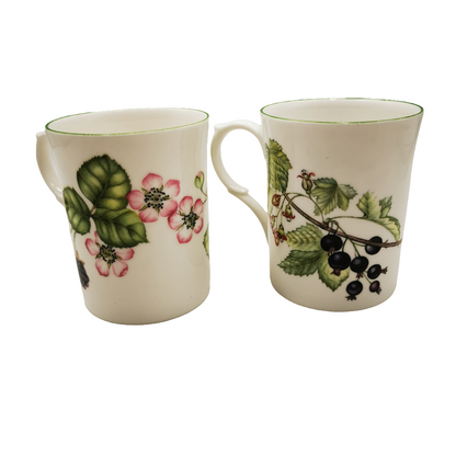 Pair of Kingsbury Fine Bone China Mugs