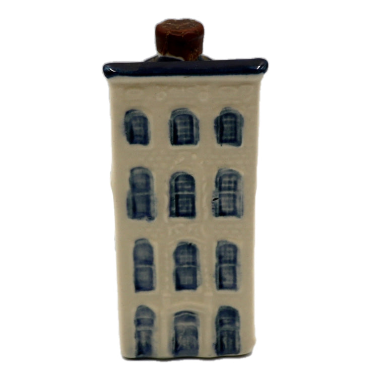 KLM Delft Miniature Collectable China House filled with Liquor