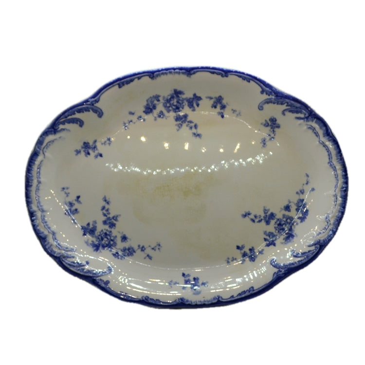 Antique Ridgway Chiswick Rd No 295284 Royal Semi Porcelain China 17.5-inch Platter