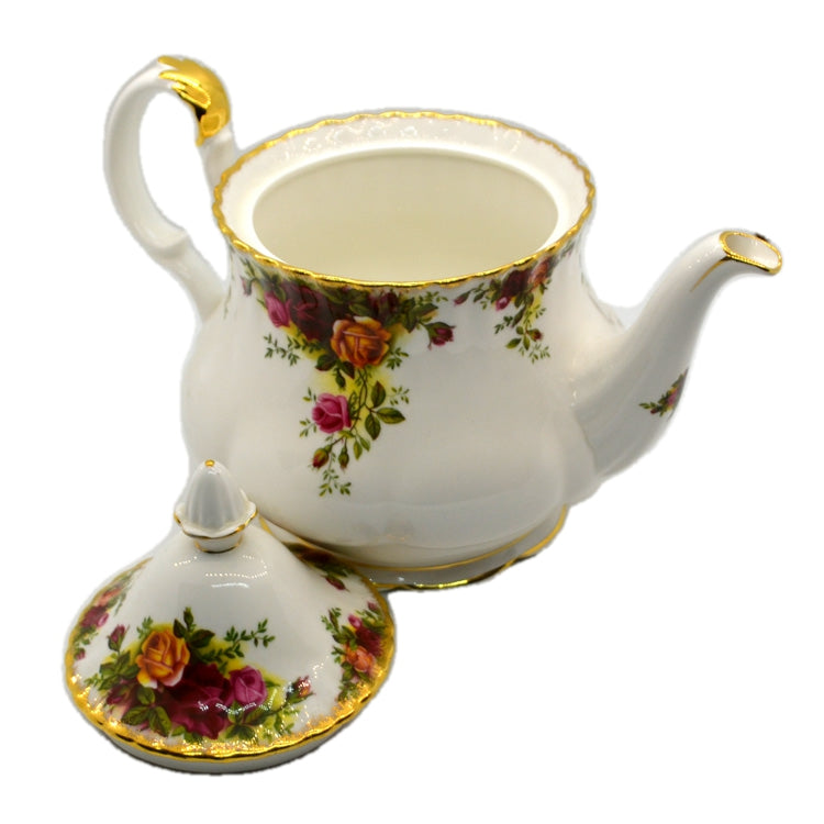 Royal albert old 2024 english rose teapot