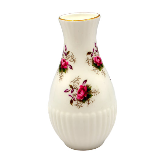lavender rose royal albert china vase