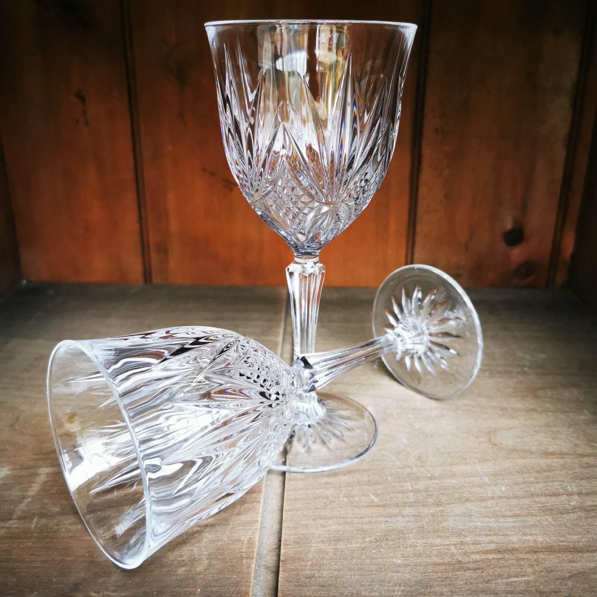 lead crystal fine wine glasses