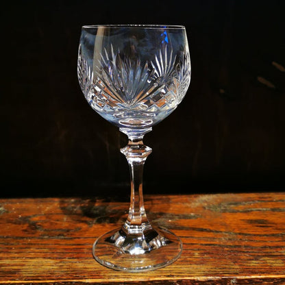 crystal wine glasses