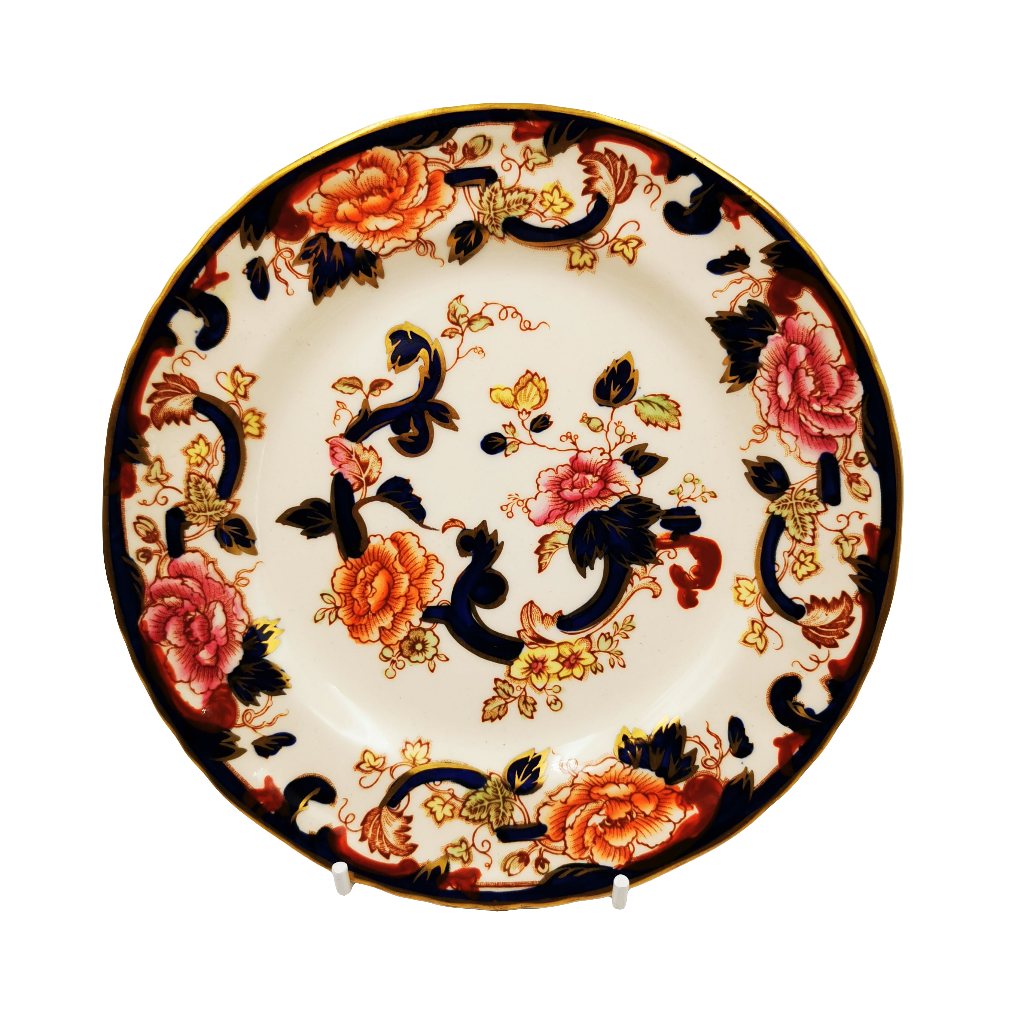 Masons Mandalay Blue Ironstone China 6.75-inch Side Plate