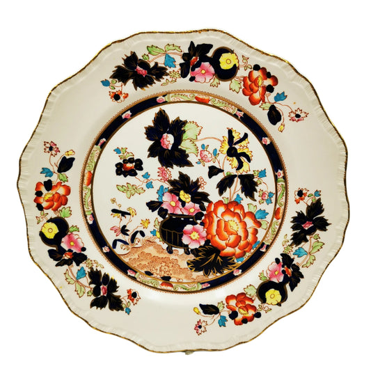 Masons Mandarin Ironstone China 10.75-inch Dinner Plate